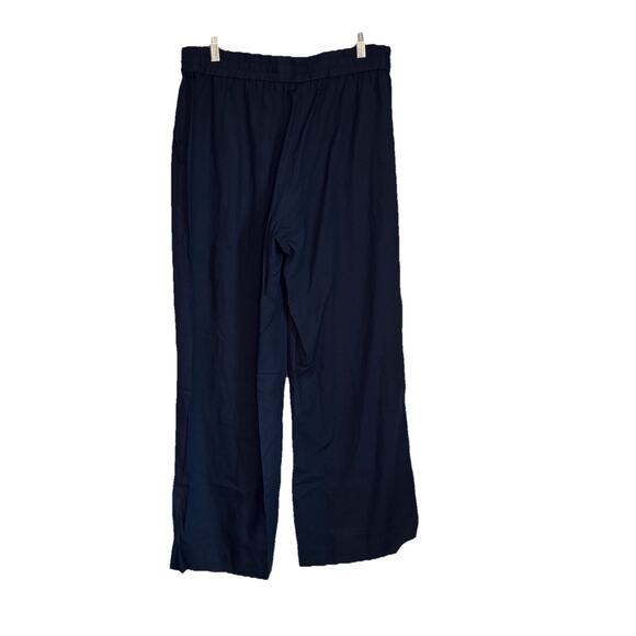 ANDIE SWIM Resort Wear- The pant- Linen - Midnight Navy Blue Size Large- NWT - Picture 2 of 9